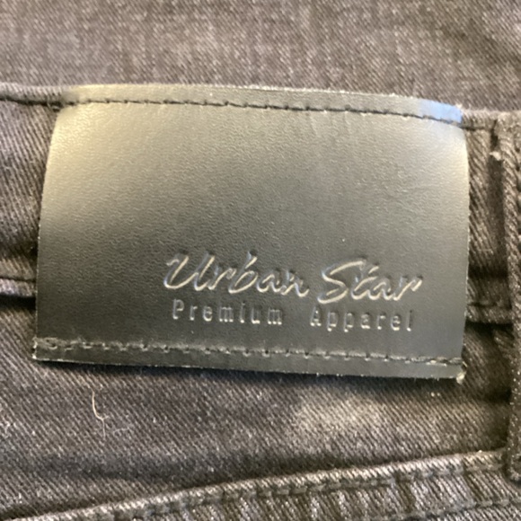 Urban Star NWT Classic Black Straight Men's Jeans 36x30 - Picture 6 of 8